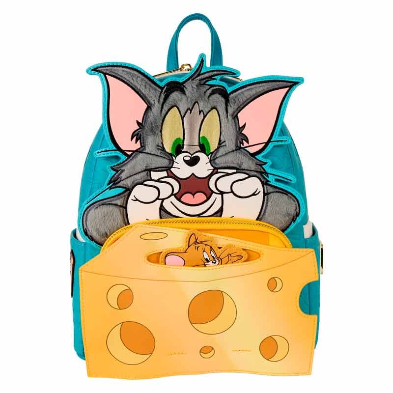 Loungefly Tom and Jerry Plush Pop-Up Mini Backpack - Ginga Toys