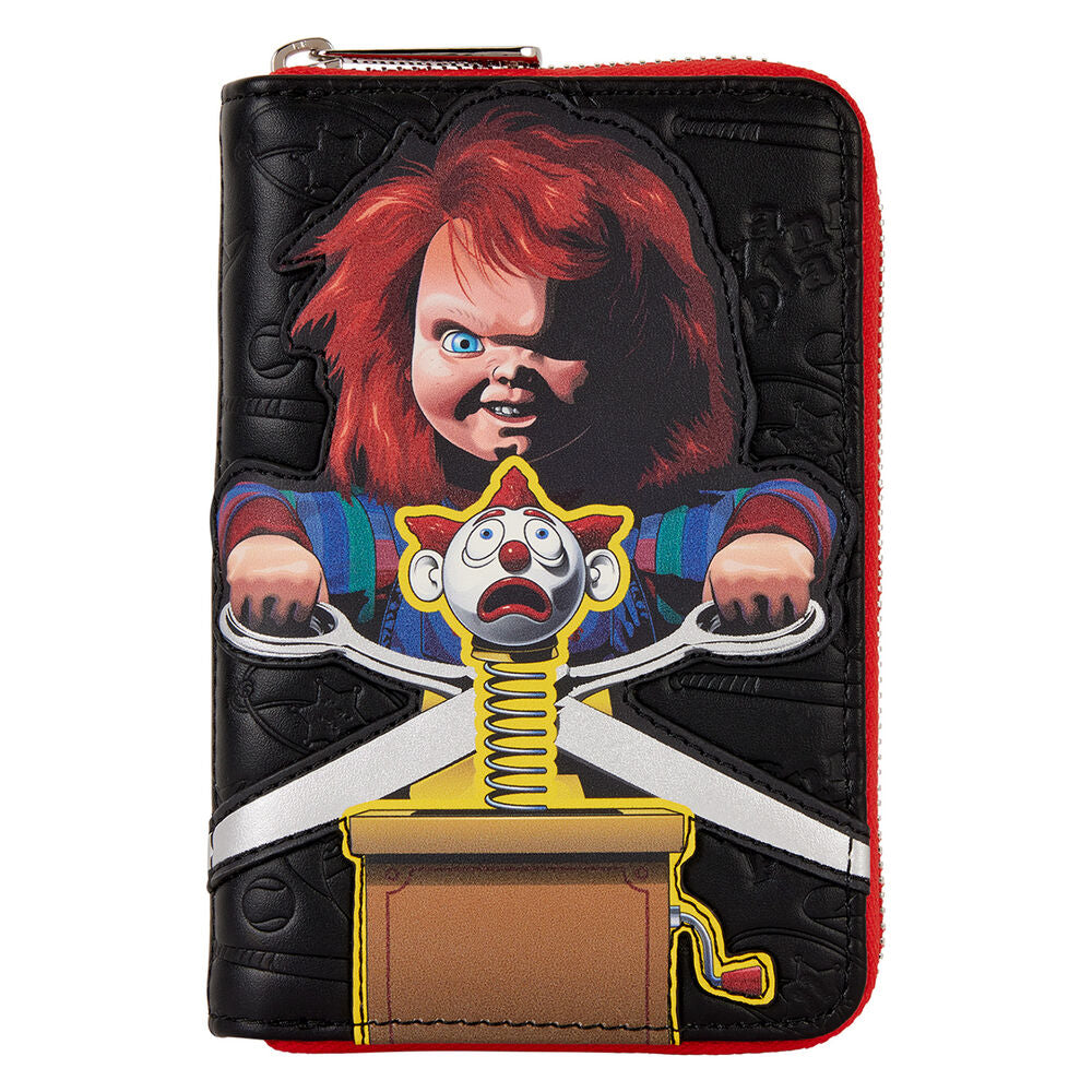 Loungefly Chucky Clown Cosplay Zip Around Wallet - Ginga Toys