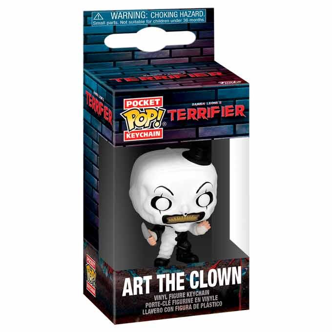 Pocket POP Keychain Terrifier Art the Clown Collectible Keychain – Funko – Ginga Toys