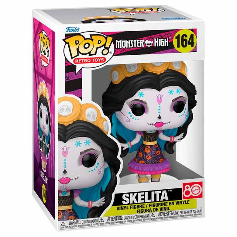 Monster High Pop! Retro Toys #164 Skelita Vinyl Figure #164 - Ginga Toys