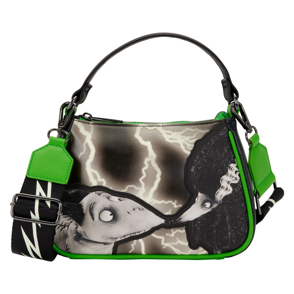 Loungefly Disney Frankenweenie Sparky & Persephone Glow Crossbody Bag - Ginga Toys