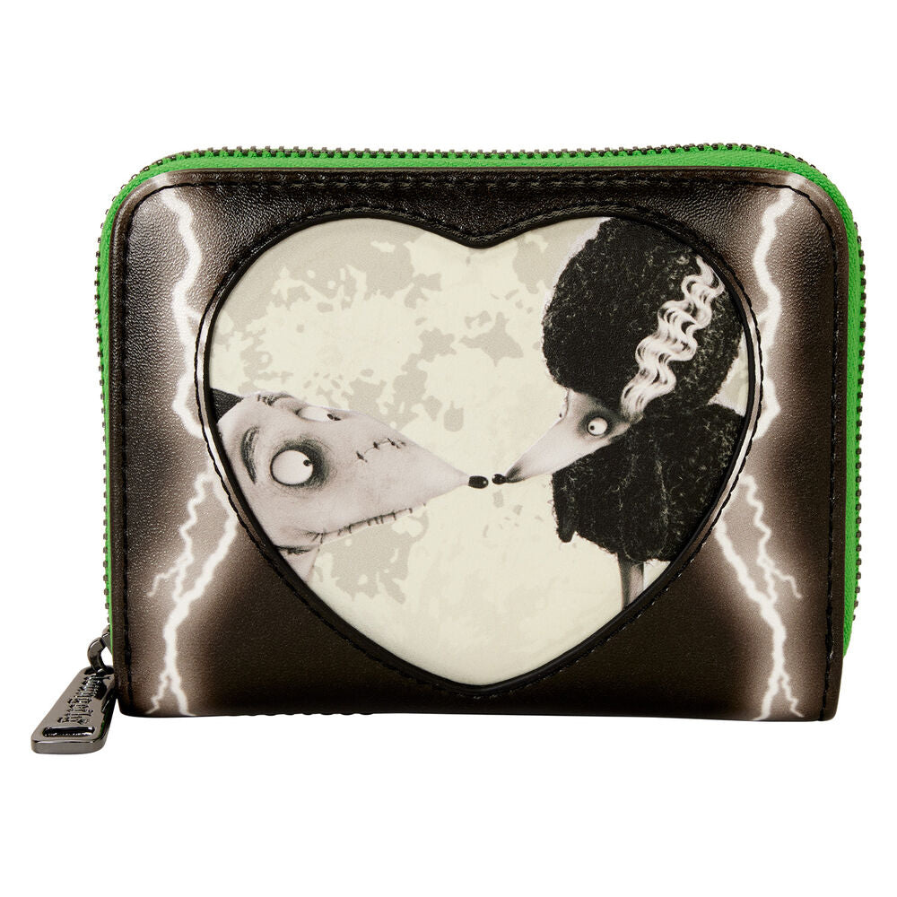 Loungefly Disney Frankenweenie Sparky & Persephone Glow Zip Around Wallet - Ginga Toys