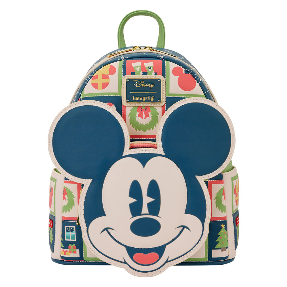 Loungefly Disney Mickey Mouse Holiday Mini Backpack - Ginga Toys