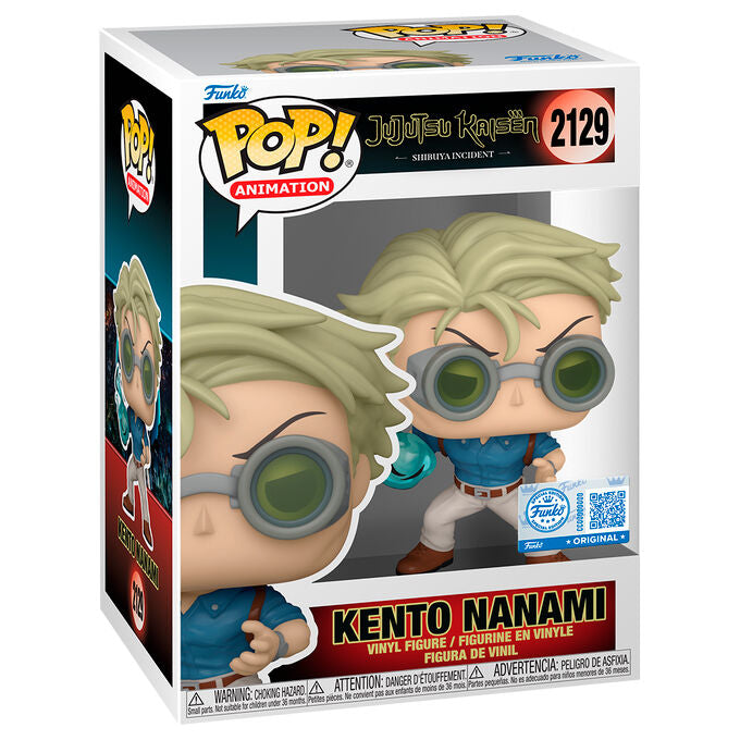 Funko Pop! Animation: Jujutsu Kaisen - Kento Nanami Pop! Exclusive #2129 - Ginga Toys