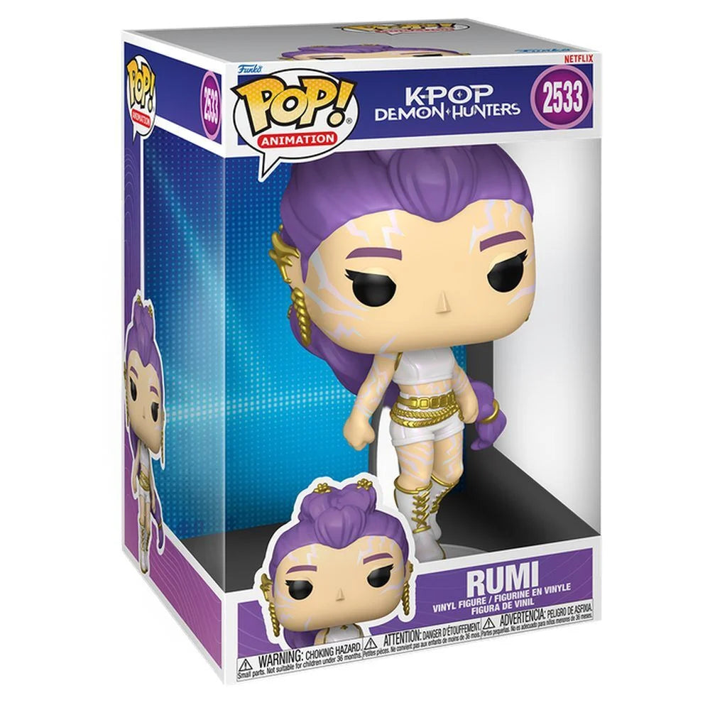 FUNKO POP KPop Demon Hunters Rumi #2533 Jumbo 25cm vinyl figure - Ginga Toys