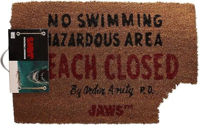 Jaws Beach Closed Door Mat - Ginga Toys