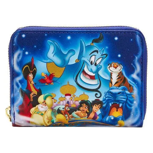 Loungefly Disney Aladdin 30th Anniversary Zip Around Wallet - Loungefly - Ginga Toys