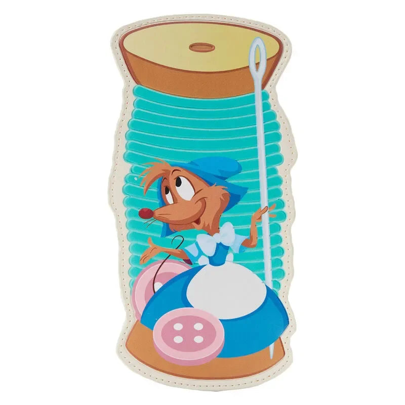 Loungefly Disney Cinderella Mouse Spool card holder - Ginga Toys