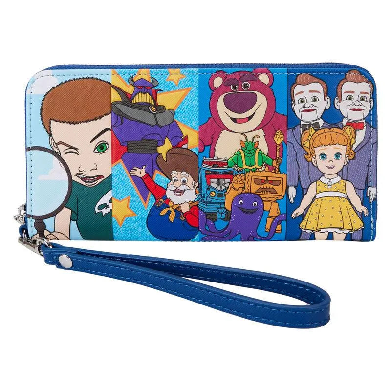 Loungefly Disney Toy Story Movie Collab Baddies Zip Around Wristlet Wallet - Ginga Toys