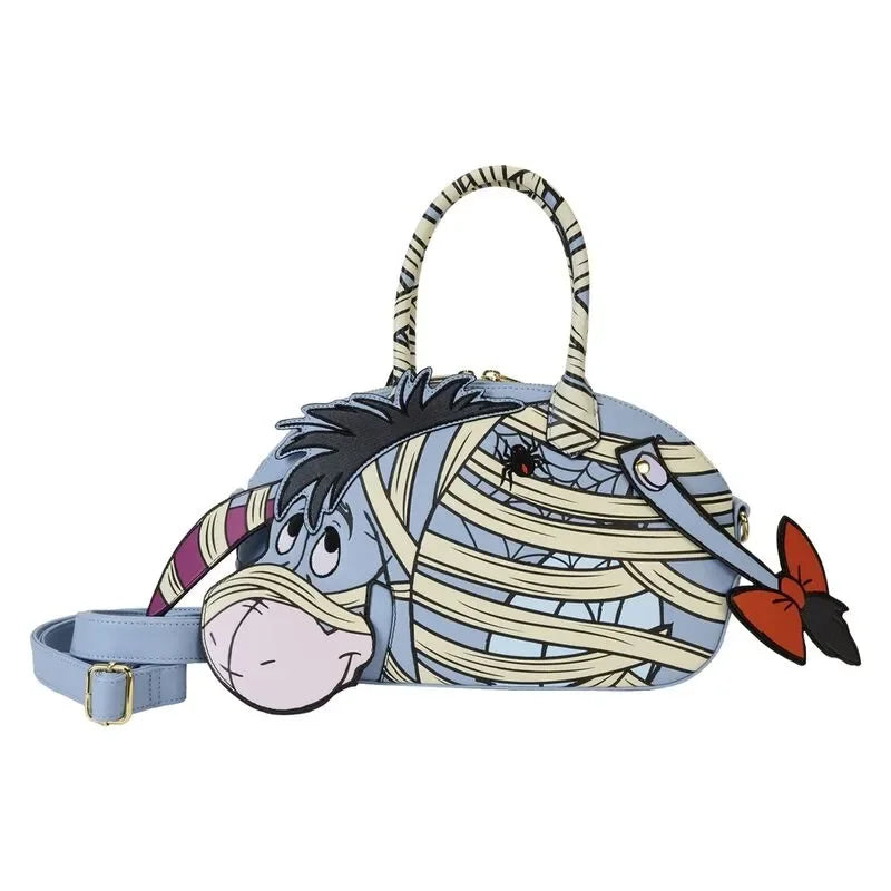 Loungefly Disney Winnie The Pooh Mummy Eeyore Cosplay Glow Crossbody Bag - Ginga Toys