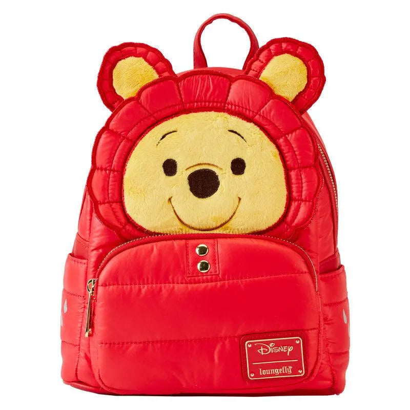 Loungefly Disney Winnie the Pooh Rainy Day Puffer Jacket Cosplay Mini Backpack - Loungefly - Ginga Toys