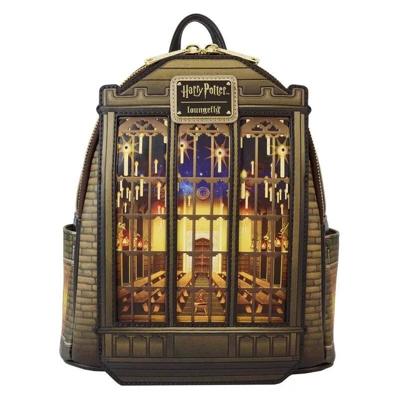 Loungefly Harry Potter Hogwarts Great Hall Light Up Mini Backpack - Ginga Toys