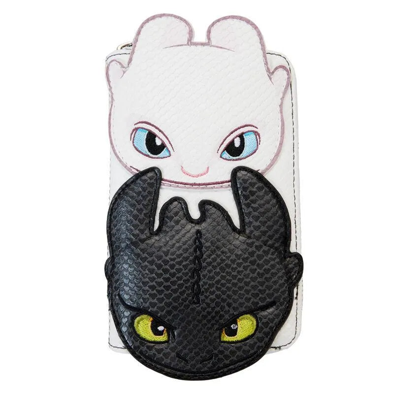 Loungefly How to Train Your Dragon Light & Night Fury Wallet - Ginga Toys