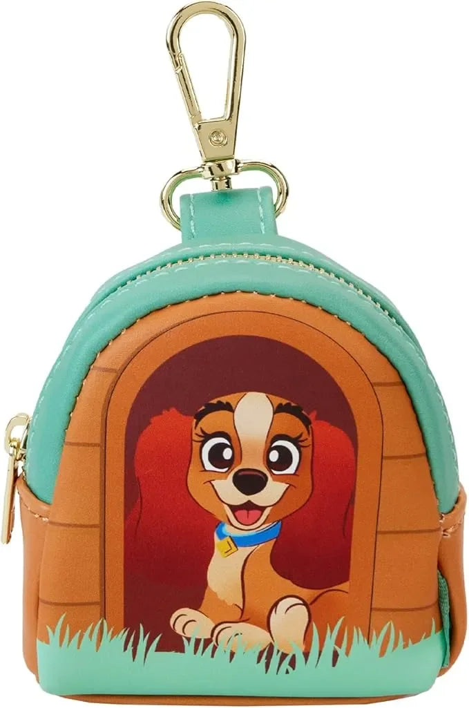 Loungefly I Heart Disney Dogs Lady & the Tramp Dog House Dog Treat Bag - Ginga Toys