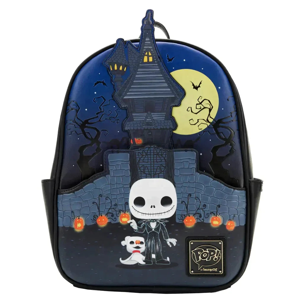 Funko Pop! by Loungefly Jack Skellington Glow Mini Backpack - Loungefly - Ginga Toys
