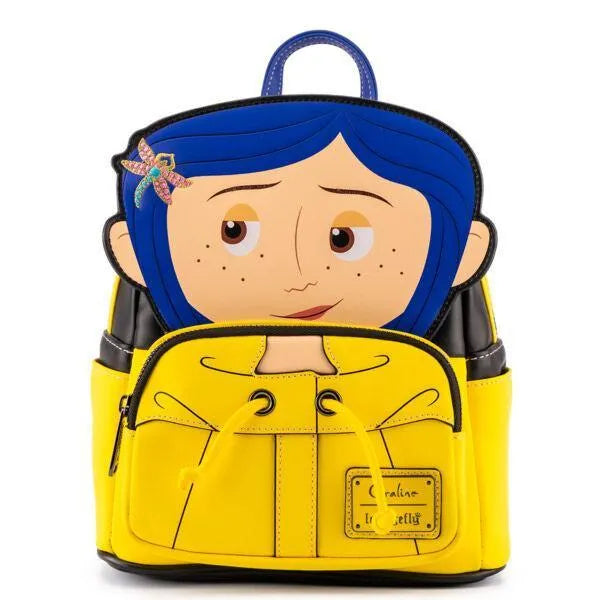 Loungefly Laika Coraline Raincoat Cosplay Mini Backpack - Loungefly - Ginga Toys