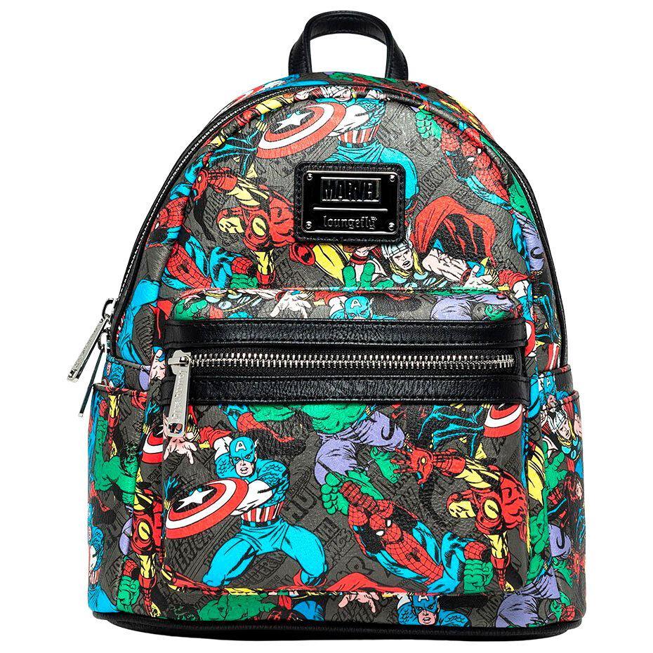 Loungefly x Marvel Spider-Man Suit Mini Faux Leather Backpack