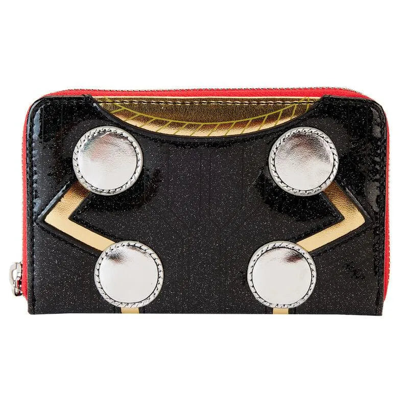 Loungefly Marvel Metallic Thor Cosplay Zip Around Wallet - Loungefly - Ginga Toys