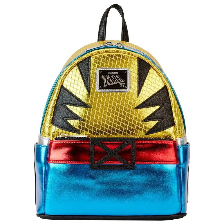 Loungefly Marvel Metallic X-Men Wolverine Cosplay Mini Backpack - Loungefly - Ginga Toys