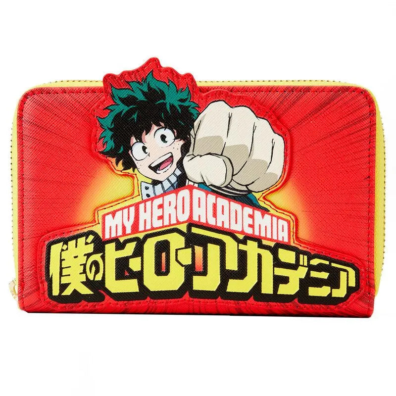 Loungefly My Hero Academia Izuku Punch Zip Around Wallet - Loungefly - Ginga Toys