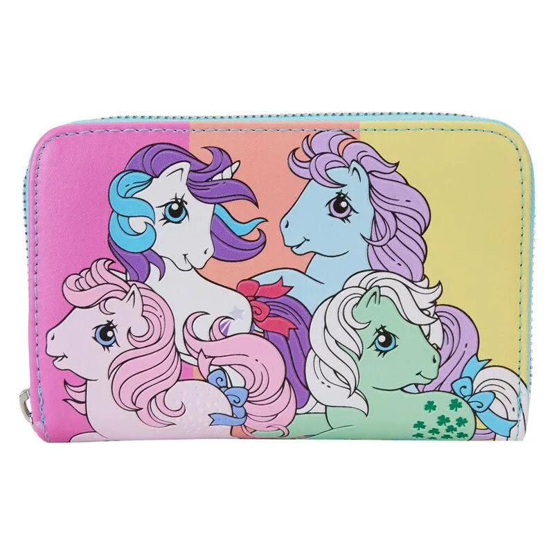 Loungefly My Little Pony Colour Block Zip Around Wallet - Ginga Toys