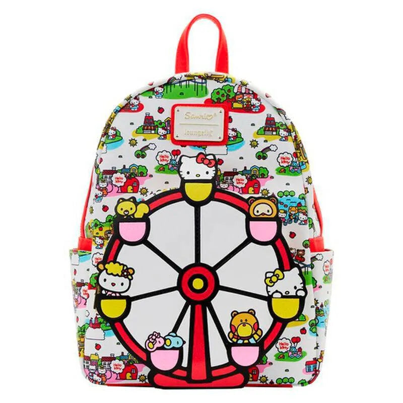 hello kitty mini backpack toy Loungefly Sanrio AOP Hello Kitty & Friends Carnival Mini Backpack
