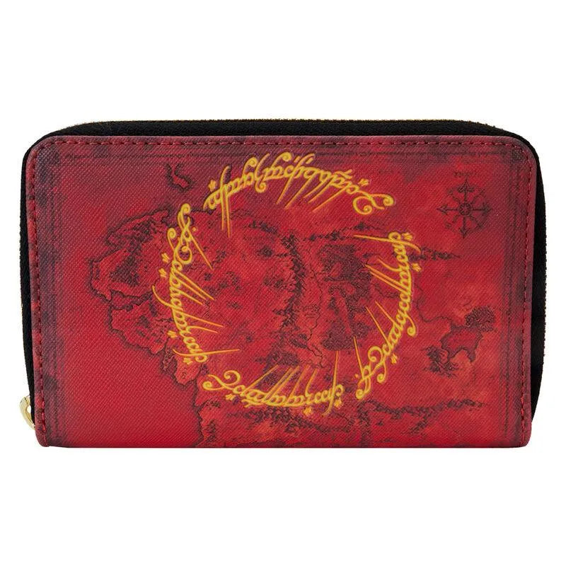 Loungefly The Lord of the Rings The One Ring Glow Zip Around Wallet - Ginga Toys