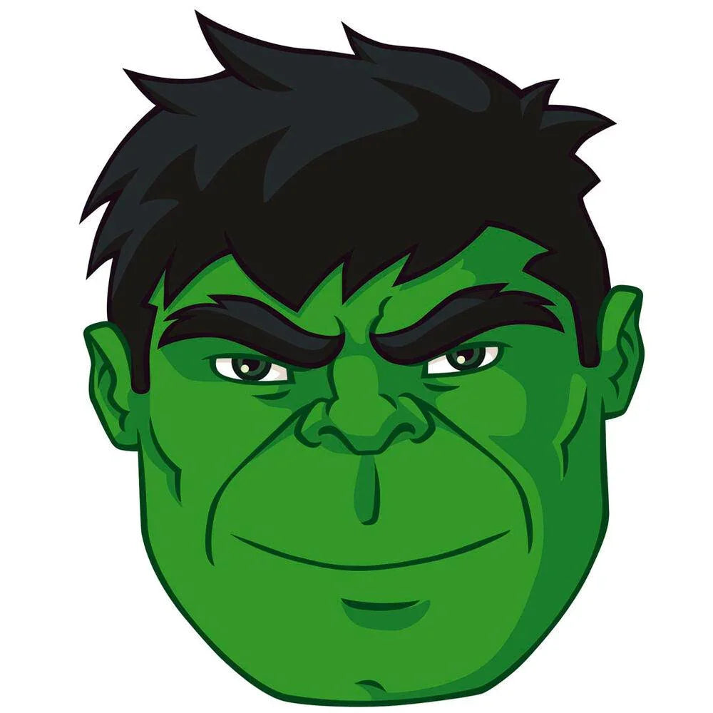 Marvel Hulk Head 3D Cushion - Ginga Toys