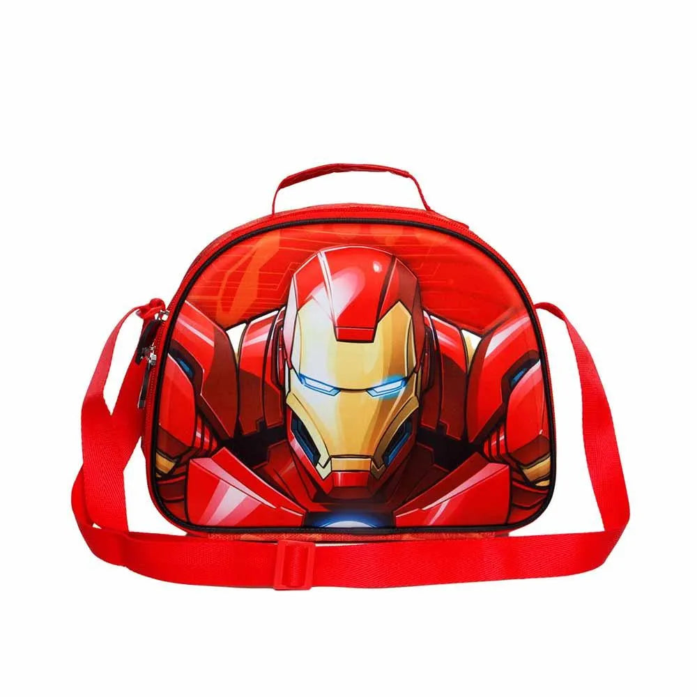 Marvel Iron Man Stark Kids School Red 3D lunch bag - Karactermania - Ginga Toys