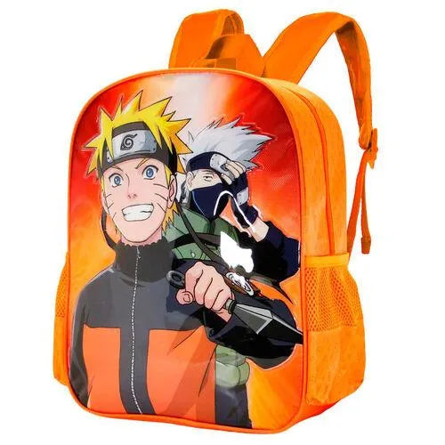 Naruto Shippuden Action Adaptable Orange Kids School Backpack - Karactermania - Ginga Toys