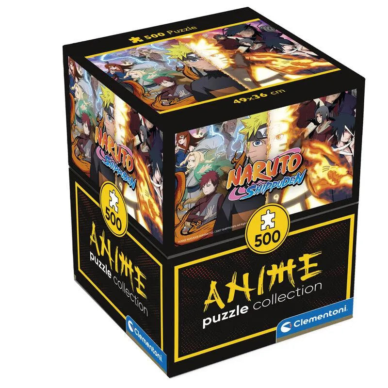 Naruto Shippuden anime puzzle – 500 piece jigsaw by Clementoni