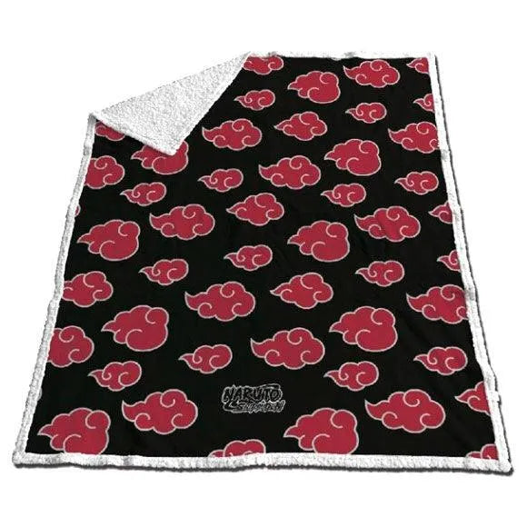 Naruto Shippuden coral sherpa blanket 120x150cm - Ginga Toys