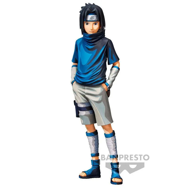 Naruto: Shippuden Grandista Sasuke Uchiha Figure #2 (Manga Dimensions) - Ginga Toys