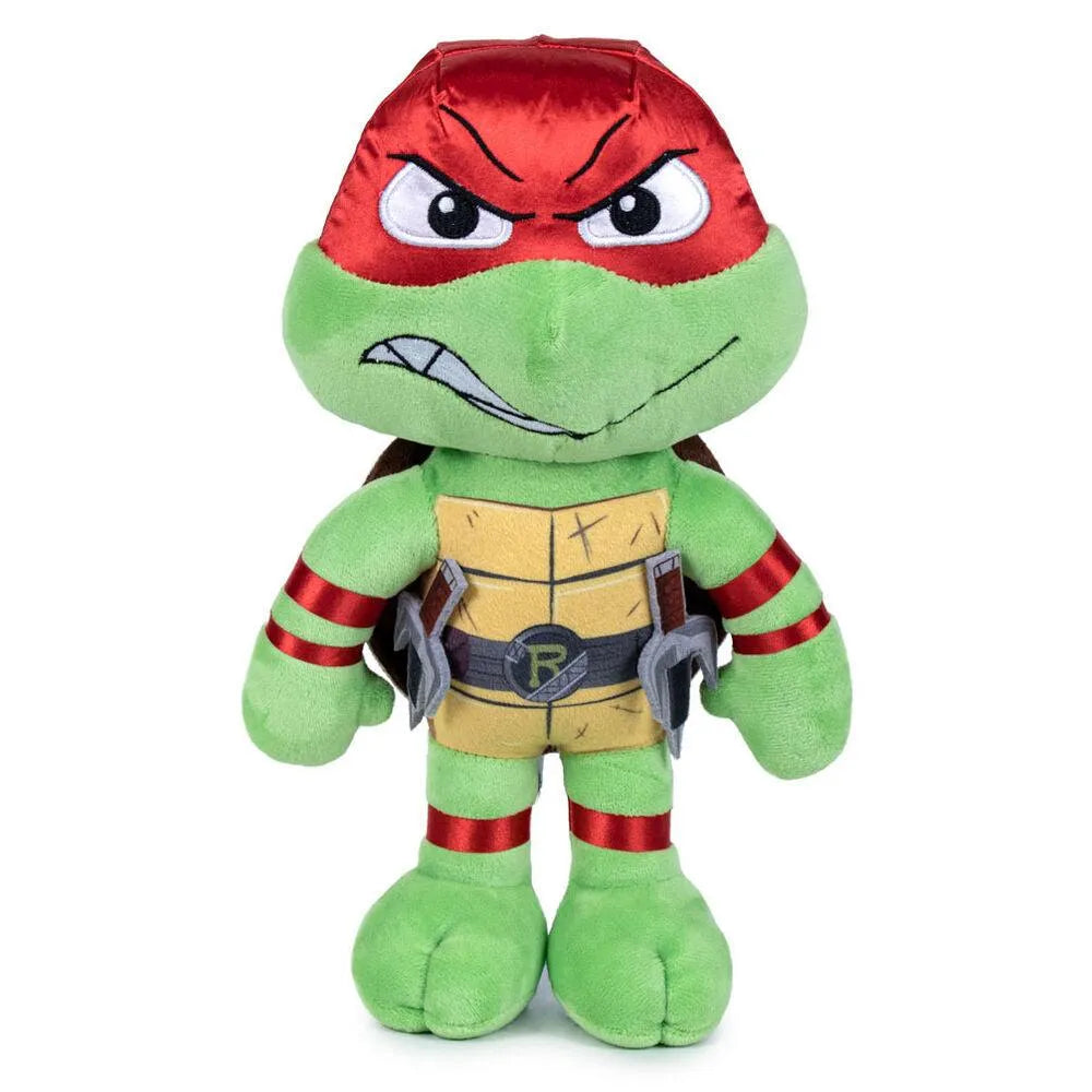 Ninja Turtles Mutant Mayhem Rafael plush toy 38cm - Ginga Toys