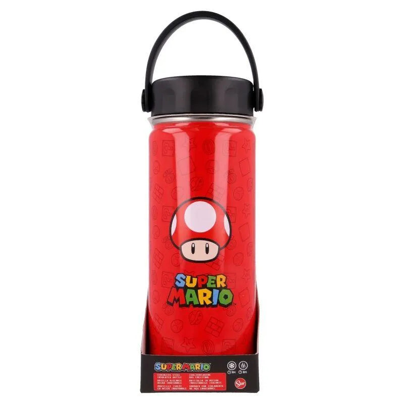 Nintendo Super Mario Bros Children stainless steel bottle 530ml - Stor - Ginga Toys
