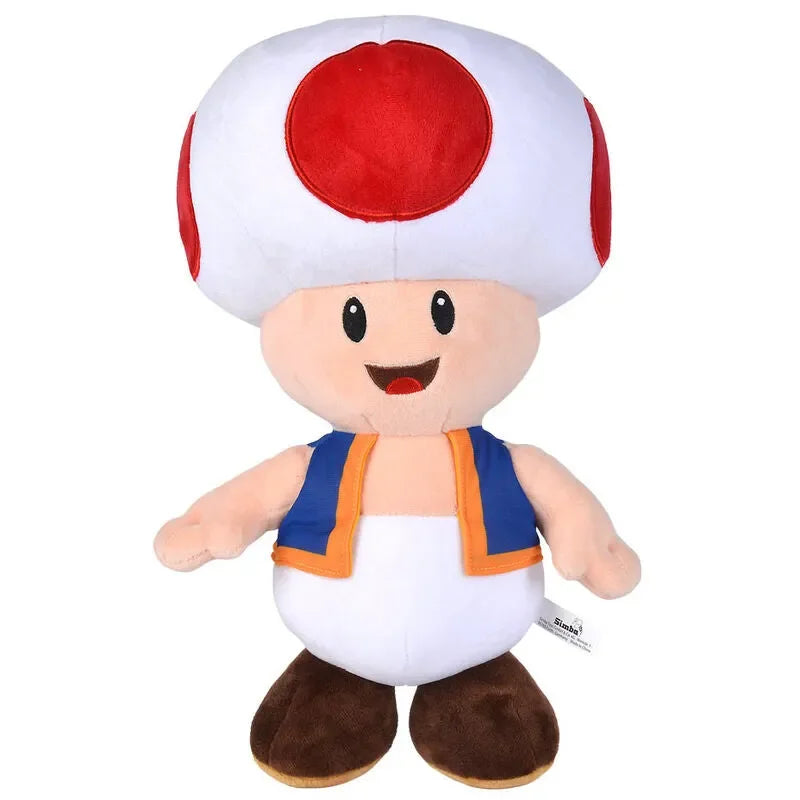 Nintendo Super Mario Toad Soft Plush Toy 40cm - Ginga Toys