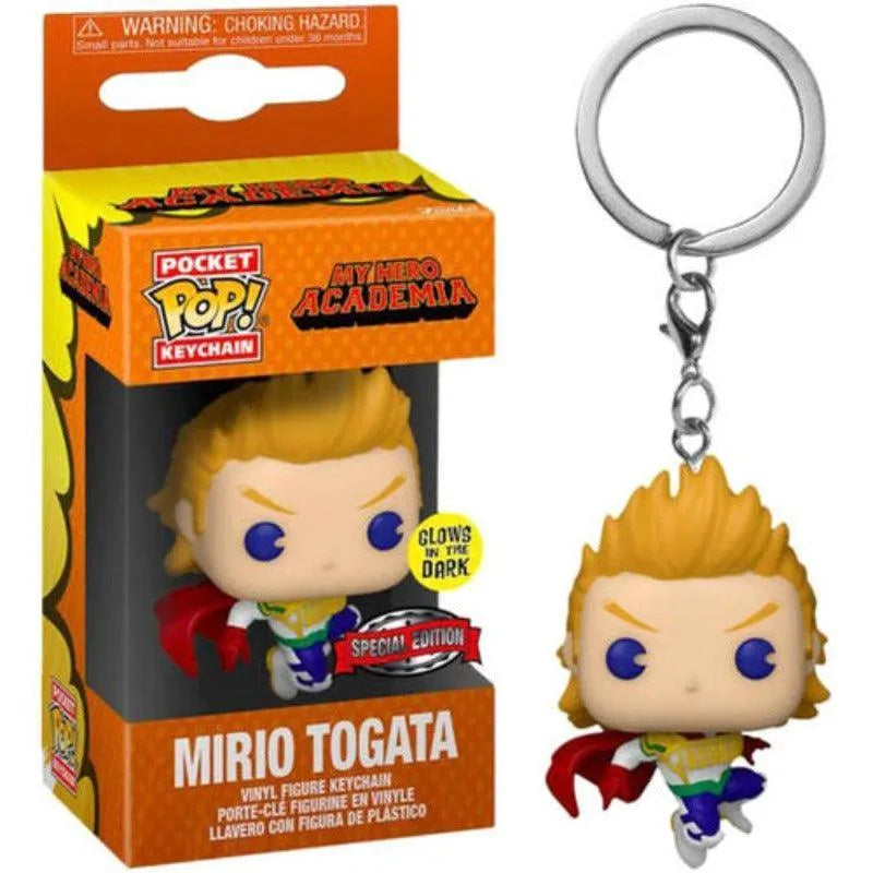 Pocket Pop! Keychain: My Hero Academia - Mirio Togata Exclusive Vinyl Figure - Funko - Ginga Toys