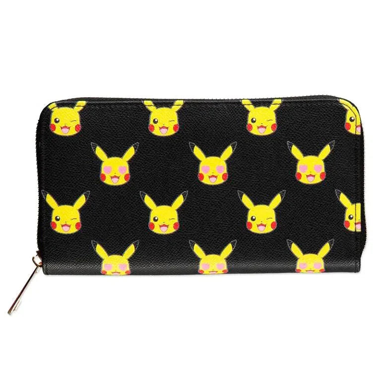 Pokémon - Pikachu AOP Zip Around Wallet - Ginga Toys