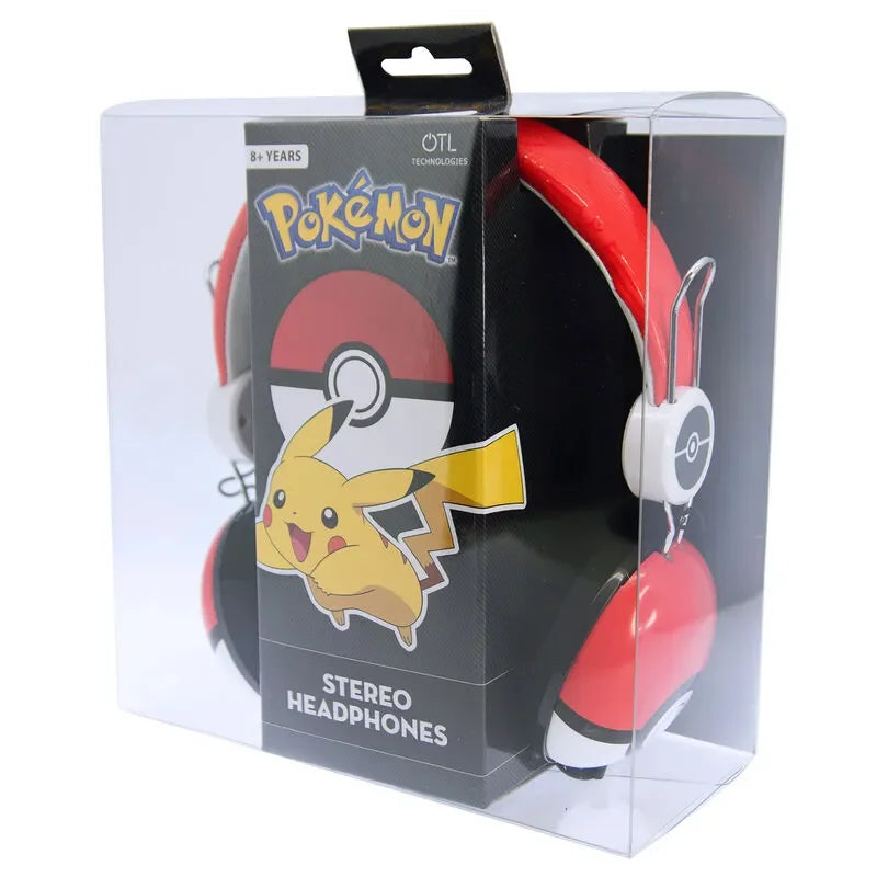 Pokémon Pokeball universal Wired Headphones - Ginga Toys