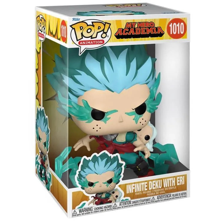 Funko POP Animation My Hero Academia 10" Infinite Deku with Eri Vinyl Figure #1010 - Funko - Ginga Toys