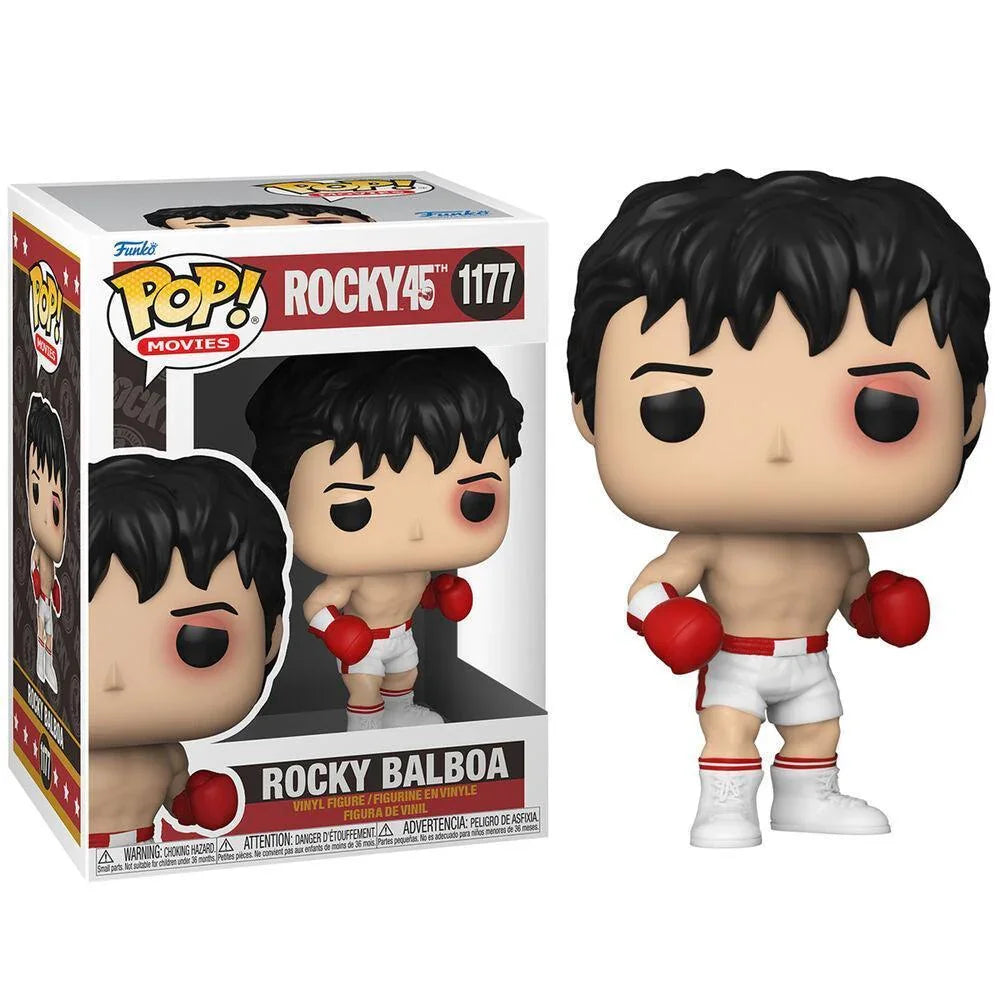 Funko Pop! Movies: Rocky 45th Anniversary - Rocky Balboa Vinyl Figure #1177 - Funko - Ginga Toys