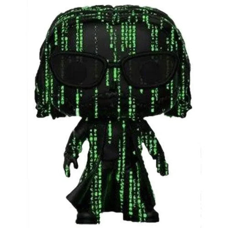 Funko Pop! The Matrix Resurrections Neo (Matrix Code) (GITD) Exclusive #1172 - Funko - Ginga Toys