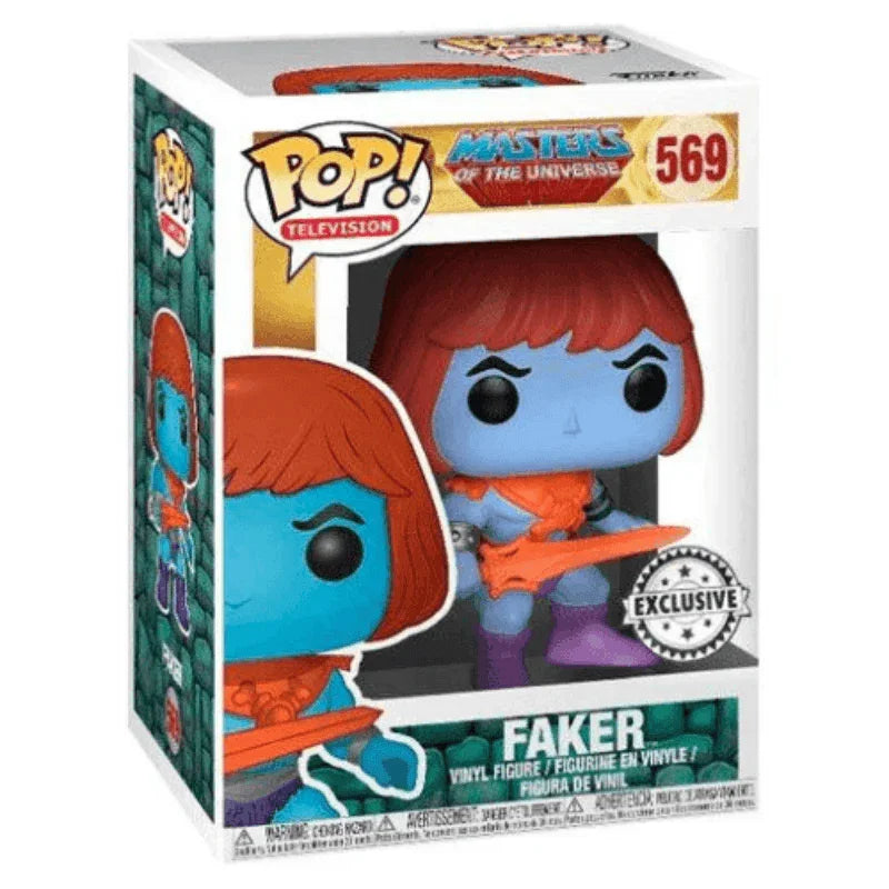 Funko POP Masters Of The Universe Faker Vinyl Figure #569 Exclusive - Funko - Ginga Toys