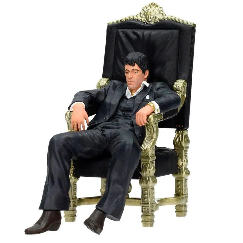 Scarface Movie Icons Tony Montana (On Throne) Figure - Ginga Toys