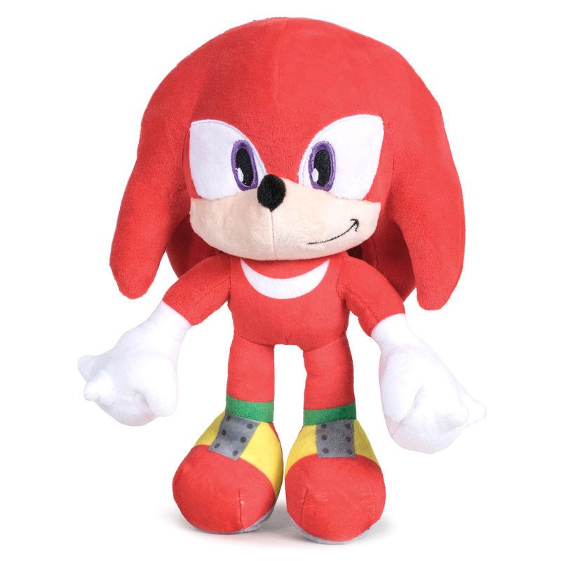 Sonic The Hedgehog - Knuckles soft plush toy 24cm - Sega - Ginga Toys