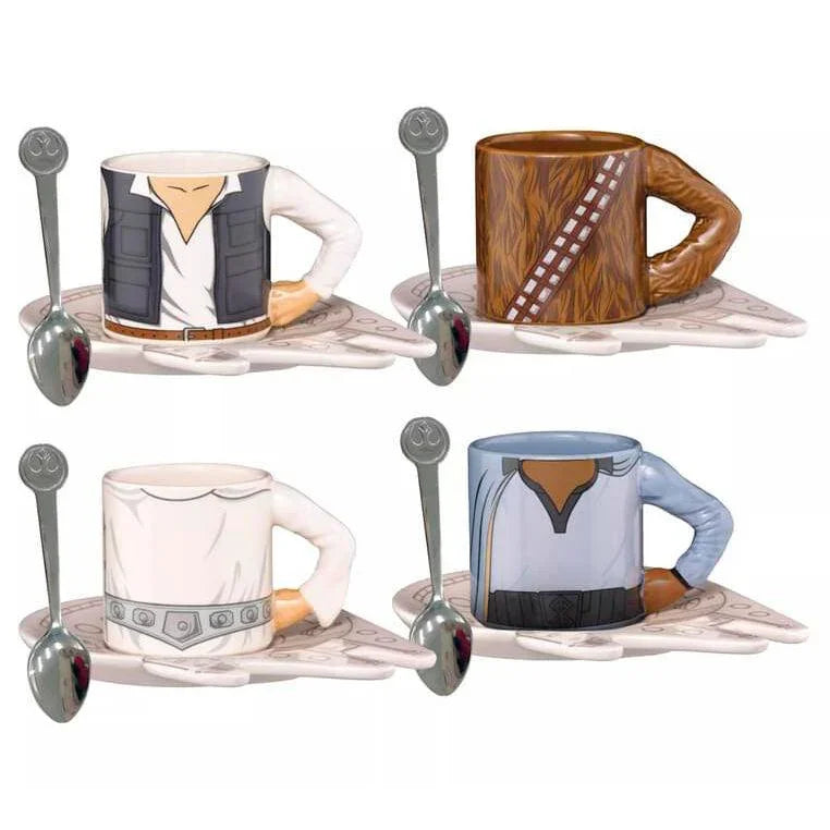 Star Wars: Rebel Luxury Espresso/Coffee Set - Exquisite Gaming - Ginga Toys