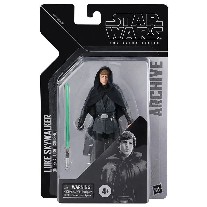 Star Wars The Black Series Archive Collection Luke Skywalker (Imperial Light Cruiser) 6" Action Figure - Ginga Toys