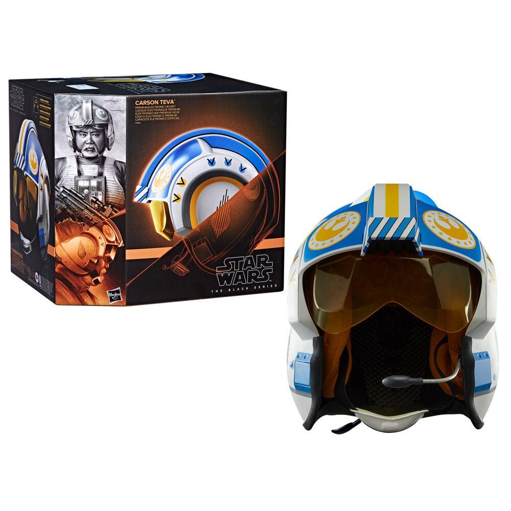 Star Wars: The Black Series Carson Teva 1:1 Scale Wearable Electronic Helmet Replica - Hasbro - Ginga Toys