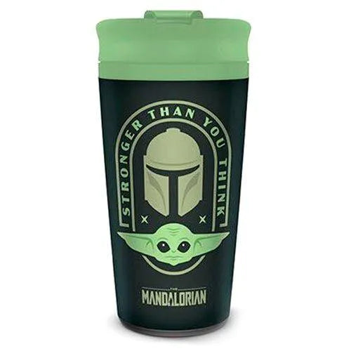 Star Wars: The Mandalorian (Stronger Than You Think) Metal Travel Mug - Ginga Toys