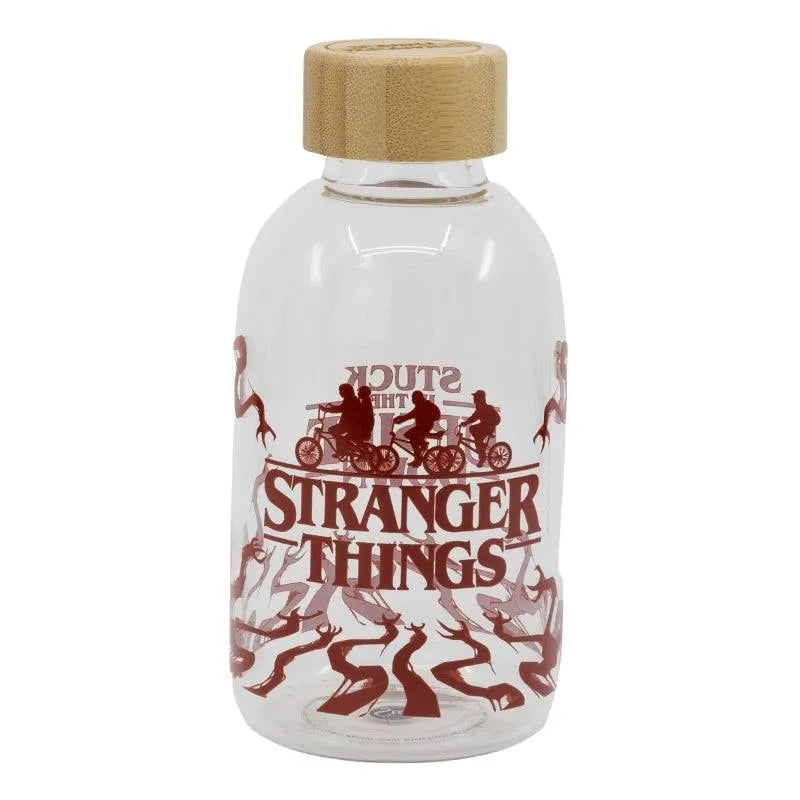 Stranger Things Glass Bottle 620ml - Stor - Ginga Toys